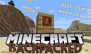 How to use a backpack. Mrcrayfish S Backpacked Mod 1 16 5 1 15 2 Keep Your Items On Dead 9minecraft Net