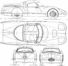Welcome to car blueprints, one of the most popular and largest online reference of car blueprints, car drawings. Blueprints Cars Fiat Fiat 8001 Turbine Car 1954