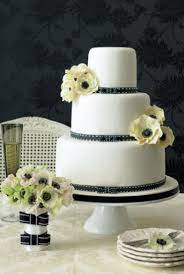 Black And White Themed Cake Wedding Cake Fresh Flowers Wedding Cake Pictures Cool Wedding Cakes