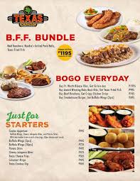 If everyone is truly honest with themselves they would all admit they go to texas roadhouse for the rolls. Menu At Texas Roadhouse Restaurant Pasay Ground Floor