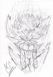 As with anything on the internet, it started out innocently enough with bringing sonic the hedgehog into the dragon ball z fold. Dark Sonic Dragon Ball Z Style By Marko The Hedgehog Fur Affinity Dot Net