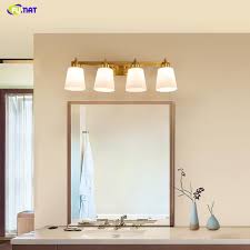 If the design is limited, spruce up a bland light by opting for a unique finish. 2021 Fumat Modern Gold Wall Lights Bathroom Light Luxury Crystal Black Bath Lights Led Wall Lamps For Bedroom Indoor Light Fixtures Lamps From Crystalk9 155 66 Dhgate Com