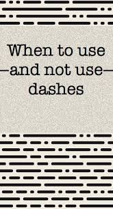 When To Use And Not Use An Em Dash Grammar And Punctuation Comma And Semicolon When To Use Commas