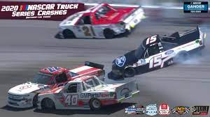 Nascar crashes shared an episode of nascar on fox highlights. 2020 Nascar Truck Series Crashes Spins Gateway Las Vegas Youtube