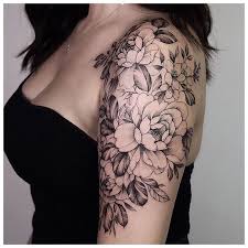 Floral Half Sleeve By Pink Ink Created Chronicink Findyourway Workproud Wearproud Tor Tattoo Sleeve Designs Shoulder Tattoo Quarter Sleeve Tattoos