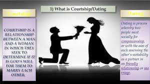 Sometimes it really is the thought that counts! 1 What Is Courtship Dating Ppt Download