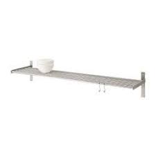 Grundtal Wall Shelf Wall Mounted Kitchen Shelves Wall Shelves Ikea Bedroom Storage