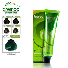 Most are just deposited on top of the hair and barely penetrate according to fleming, bright hair colors like pink, purple, blue, and green aren't damaging in and of themselves. Bremod Performance Hair Color Green 2 With Oxidant 100ml Shopee Philippines