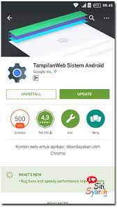 Langkah ini dilakukan setelah para peneliti mengatakan aplikasi tersebut menggunakan cara licik mencuri kata sandi facebook pengguna. Apa Fungsi Android System Webview