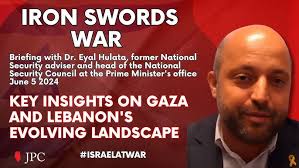 Briefing with missile and UAV expert Tal Inbar