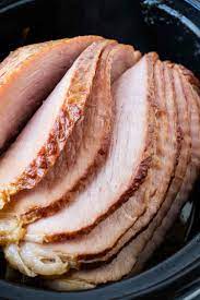 Thank you so much for this way to cook a small ham ! Easy Crockpot Spiral Ham 5 Mins Prep I Heart Naptime