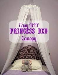 Easy Diy Princess Canopy Creative Ramblings Princess Canopy Bed Canopy Bed Diy Diy Bed