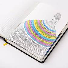 Both coloring books and notebooks have seen a renaissance of sorts among adults. Coloring Notebook With Beautiful Coloring Pages Helps Adults Relax Bored Panda