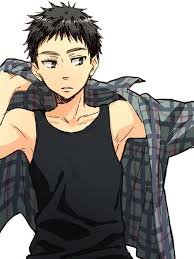 Gallery of anime haircut ideas for men. I Never See As Many Short Hair Anime Guys As You Would With Long Haired Ones Odd Lol Anime Guys Anime Guys Shirtless Anime