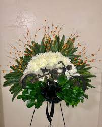 Harley Davidson Motorcycle Arrangement Floral Arrangements Harley Davidson Motorcycle Arrangement