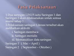 Pengurusan fail, pentadbiran saringan bertulis bagi tahun 1,2 & 3, penggunaan modul linus dan pdp. Kursus Kelestarian Linus Ppt Download