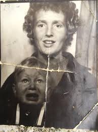 This is the only photo I have just received of my mother and me as a child.  Shame I'm crying. The cousin who sent it to me finds it hilarious. Any  chance