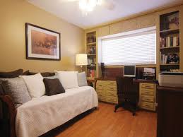 As we alluded to above, one of the biggest reasons why many homeowners turn toward the bedroom workspace is the lack of room in any other part of the house. Guest Bedroom Office Ideas Designs Atmosphere Small Combo White Home Room Share And Together Apppie Org