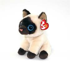 Ty Jaden Siamese Cat Plush Regular Reviewnebula Com This Cute Ty Beanie Babies Siamese Cat Is Incredibly Soft And Makes A Wond Cat Plush Siamese Cats Cats
