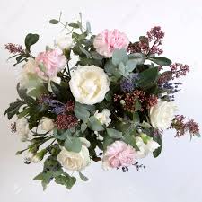 Check spelling or type a new query. Wedding Bouquet Of A Bride From A Rose A Pink Carnation Eucalyptus On A Wooden Table Stock Photo Picture And Royalty Free Image Image 80324155