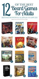 Here Are Some Of The Best Board Games For Adults These Are Such Fun And Unique Gift Ideas For Husbands Boyfrie Board Games Fun Board Games Family Board Games