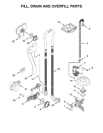 Only $99 per order no matter how many appliances you order as part of this service, major appliances will be brought into your home and placed in an accessible room. Parts For Kitchenaid Kdte334gps0 Dishwasher Appliancepartspros Com