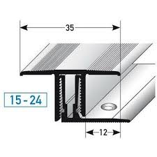 Beim kauf der richtigen übergangsschiene sollten sie einige dinge beachten. Klick Ubergangsprofil Ubergangsschiene Fur Laminat Parkett Southgate Hohe 15 24 Mm 35 Mm Breit 2 Teilig Aluminium Eloxiert Goldfarbig 900