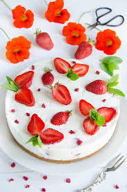 Cheesecake A La Fraise Sans Cuisson Recette Cheesecake Aux Fraises Sans Cuisson Cheesecake A La Fraise Cheesecake