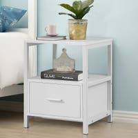 Buy White Nightstands Bedside Tables Online At Overstock Our Best Bedroom Furniture Deals