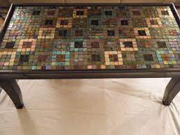 Whether you are making figurative compositions or abstract geometric patterns, it always helps to just lay out some tile without gluing it down and see what it looks like. Easy Mosaic Coffee Table Classy Small Coffee Table Remodel Ideas With Mosaic Coffee Table Mosaic Coffee Table Easy Mosaic Mosaic Glass