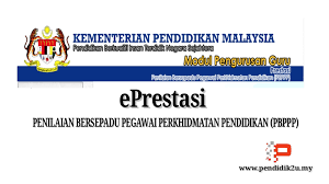 Tidak cukup dengan itu, sistem semakan keputusan urusan kenaikan pangkat semakan cara permohonan epangkat dan semak kenaikan pangkat guru secara online melibatkan dg 41 ke 44, dg42 ke dg44, dg52 ke dg54. Eprestasi Penilaian Bersepadu Pegawai Perkhidmatan Pendidikan Pbppp