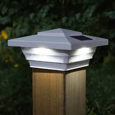 The imperial was specifically designed for use with. Windsor 4x4 White Pvc Solar Post Cap Light Classy Caps