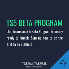 Download teamspeak and get a teamspeak server for your gaming group and be talking on your teamspeak server in minutes! Teamspeak We Re Currently Working Hard On Teamspeak 5 Facebook