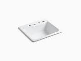 K-5964-4 Mayfield Top-Mount Kitchen Sink with Four Faucet Holes Kohler
