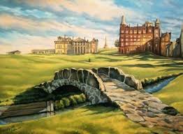 St Andrews Golf Course The Old Course Limited Edition Etsy Golf Courses Golf Tips Golf Course Reviews