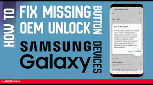 One of its main cause is if any user unintentionally enables oem to unlock features which if he does not its disadvantage so he can get into great troubles. How To Fix Missing Oem Unlock Button Samsung Galaxy Devices Youtube