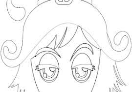 masques a colorier pour halloween sur hugolescargot com dessin de cheval couleur