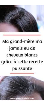 Il s'agit essentiellement de produits à base non seulement elles couvrent efficacement les cheveux blancs, mais en plus, elles donnent de jolis reflets à la chevelure. Pin On Astuces