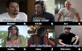 Adam driver, channing tatum, dwight yoakam, katherine waterston, katie holmes, riley keough, seth macfarlane. Daniel Craig Weekend Logan Lucky 2017 Movie Reviews 101