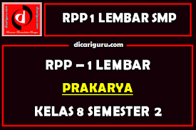 Contoh aturan keselamatan di rumah. Rpp 1 Lembar Prakarya Kelas 8 Semester 2 Update 2021 Dicariguru Com