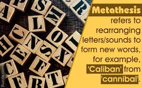 At a stand with an anagram? Mix It Up Make It Different Metathesis Explained With Examples Penlighten