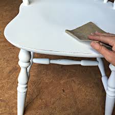 how to paint a dining set at home