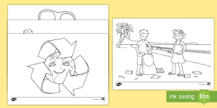 The spruce / wenjia tang take a break and have some fun with this collection of free, printable co. Recycling Colouring Pages Parents The Environment