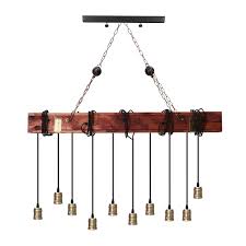 Free shipping and easy returns on most items, even big ones! 46 110v Rustic Farmhouse Furniture Wood Beam Chandelier Pendant Lighting Fixture Kitchen Dining Room Bar Hotel Industrial Decor 10 E26 Lamp Not Included Walmart Com Walmart Com