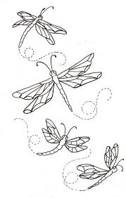 Coloring Rocks Dragonfly Drawing Dragonfly Art Embroidery Patterns