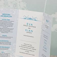 Smile Three Fold Wedding Invitation Folded Wedding Invitation Wedding Invitations Tri Fold Wedding Invitations
