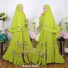 Warna biru sesuai dengan warna apa desainrumahid.com via. Kerudung Warna Hijau Lemon Katalog Busana Muslim