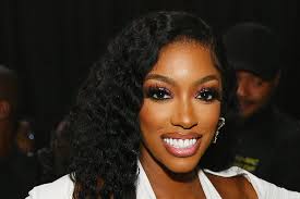 Porsha Williams Wears a Lacy Black Bikini for Father's Day
