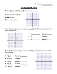 Content tagged with cartesian plane. Coordinate Plane Worksheets Teachers Pay Teachers