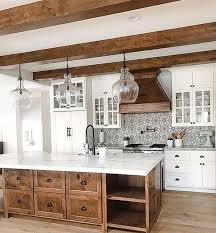 48 Minimalist Small White Kitchen Design Ideas In 2020 Farmhouse Kitchen Design White Kitchen Design Home Decor Kitchen